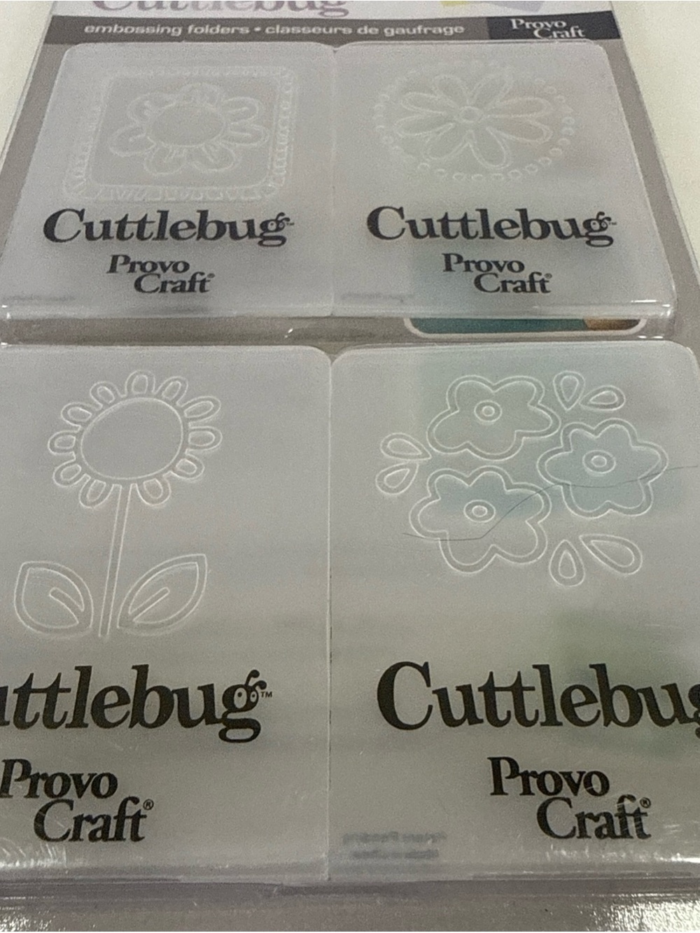 LOT CUTTLEBUG EMBOSSING FOLDERS & BORDERS 4x6 & 2x2.75 & 3x3.75 Provo Craft NEW - Picture 14 of 16